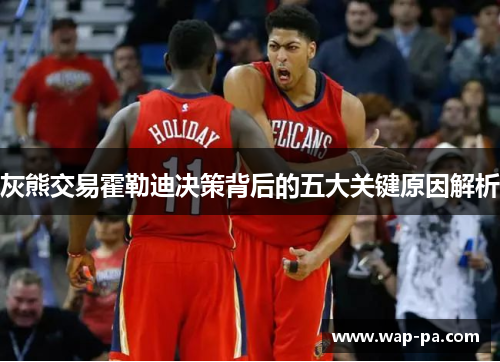 灰熊交易霍勒迪决策背后的五大关键原因解析 灰熊交易霍勒迪决策背后的五大关键原因解析