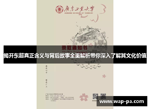 揭开东超真正含义与背后故事全面解析带你深入了解其文化价值